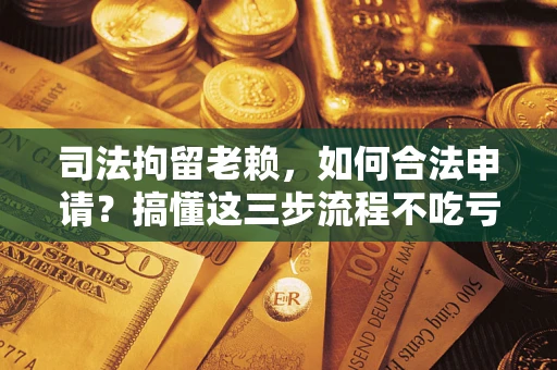 北京司法拘留老赖，如何合法申请？搞懂这三步流程不吃亏！