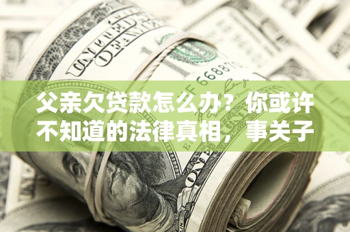 北京父亲欠贷款怎么办？你或许不知道的法律真相，事关子女未来
