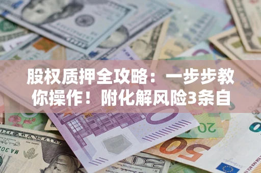 北京股权质押全攻略：一步步教你操作！附化解风险3条自救法则