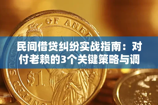 北京民间借贷纠纷实战指南：对付老赖的3个关键策略与调解盲区解析